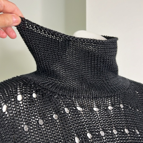 New Casa Kaos Oversized Mock Turtleneck Sweater - Picture 4 of 6